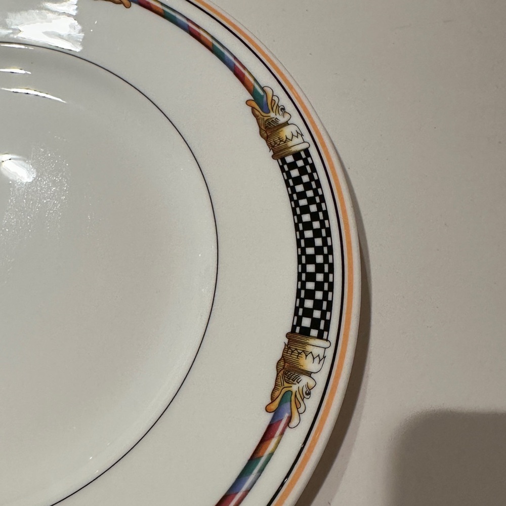 Villeroy & Boch Gallo Designs Ornamento 11" Dinner 8.5" Salad Plates 2 pc Set - Picture 2 of 5